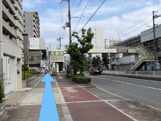都島駅（大阪メトロ谷町線）徒歩（自転車）のルート05