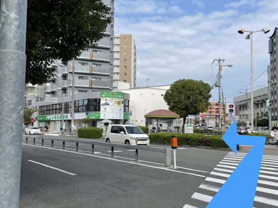 都島駅（大阪メトロ谷町線）徒歩（自転車）のルート07