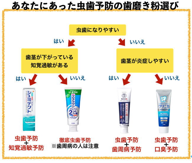 現役歯科医師と歯科衛生士がお勧めする市販の歯磨き粉 虫歯予防編 現役歯科医師と歯科衛生士がお勧めする市販の歯磨き粉 虫歯予防編